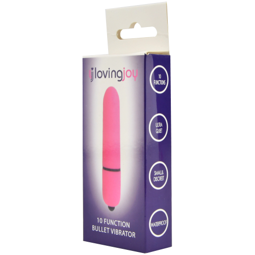 10-Funktionen Pinker Bullet Vibrator - Produktabbildung 2 - Vibrava Shop