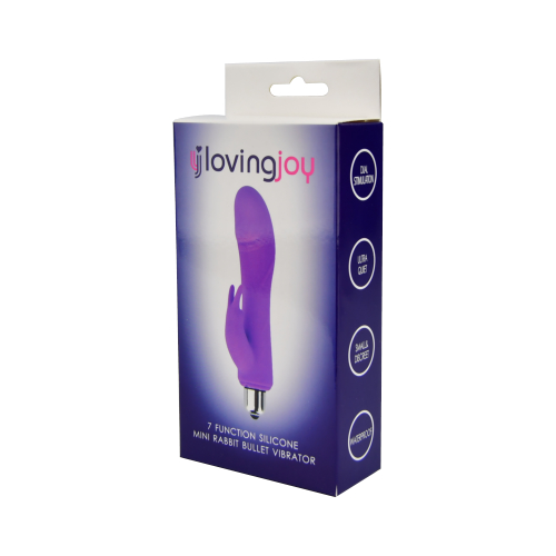 7-Funktionen Silikon Mini Rabbit Kugelvibrator - Produktabbildung 2 - Vibrava Shop