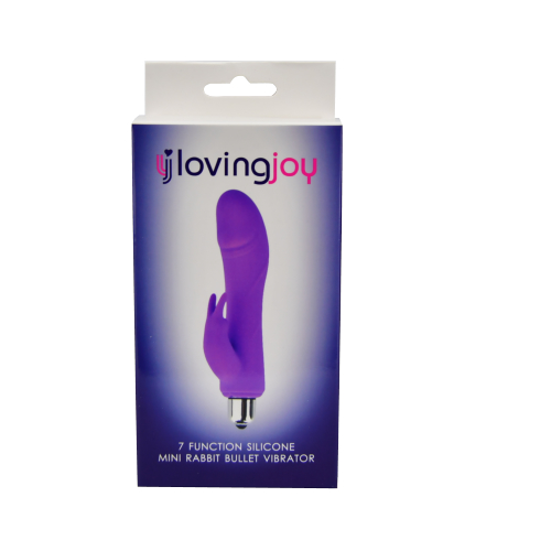 7-Funktionen Silikon Mini Rabbit Kugelvibrator - Produktabbildung 4 - Vibrava Shop