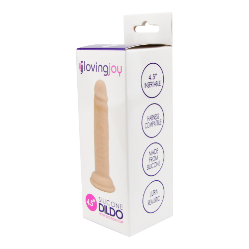 11,5 cm Silikon Dildo von Loving Joy - Produktabbildung 7 - Vibrava Shop