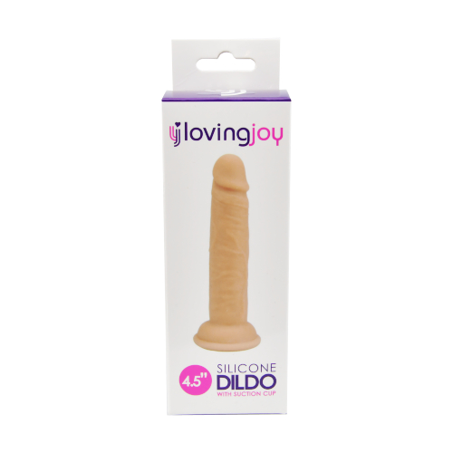 11,5 cm Silikon Dildo von Loving Joy - Produktabbildung 5 - Vibrava Shop