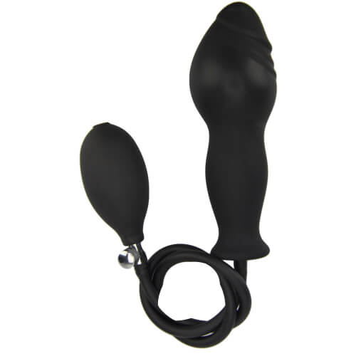 Silikon-Dildo zum Aufpumpen, 15 cm - Produktabbildung 2 - Vibrava Shop