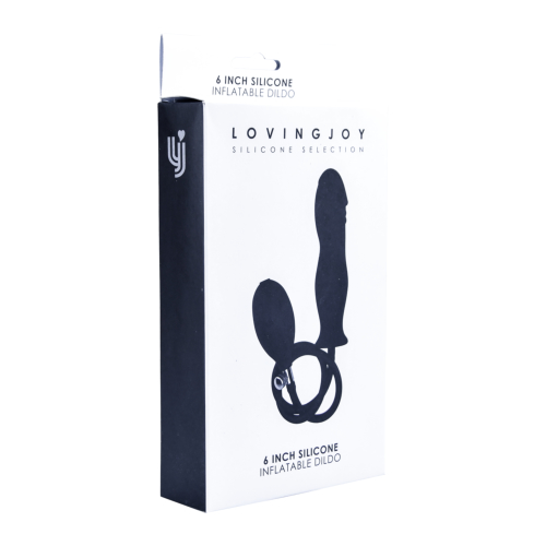 Silikon-Dildo zum Aufpumpen, 15 cm - Produktabbildung 5 - Vibrava Shop