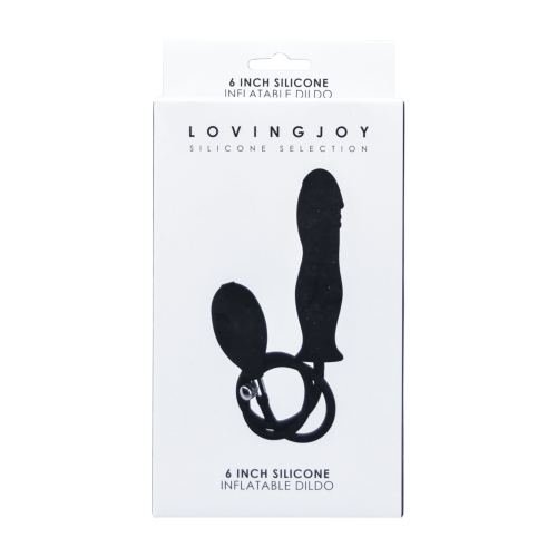 Silikon-Dildo zum Aufpumpen, 15 cm - Produktabbildung 3 - Vibrava Shop