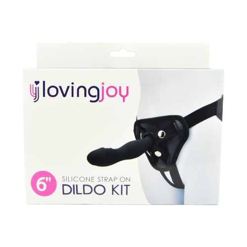 Silikon Strap-On Dildo Kit, 15 cm - Produktabbildung 6 - Vibrava Shop