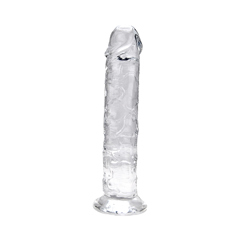 16 cm Saugnapf Dildo Transaparent - Produktabbildung 4 - Vibrava Shop