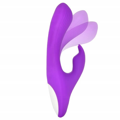 Flexibler Silikon-Vibrator "Hase" zum Biegen - Produktabbildung 2 - Vibrava Shop
