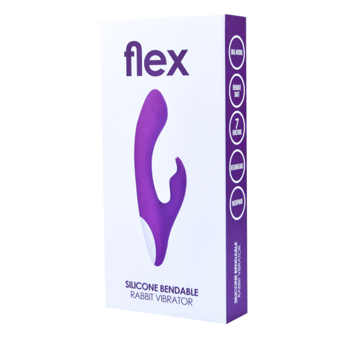 Flexibler Silikon-Vibrator "Hase" zum Biegen - Produktabbildung 4 - Vibrava Shop