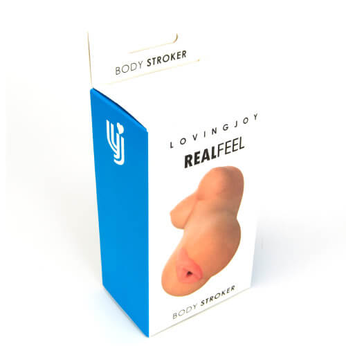 Loving Joy Real Feel Männlicher Masturbator - Body Stroker - Produktabbildung 2 - Vibrava Shop
