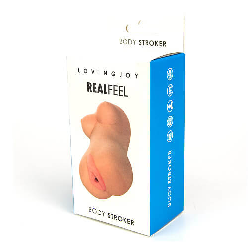 Loving Joy Real Feel Männlicher Masturbator - Body Stroker - Produktabbildung 3 - Vibrava Shop
