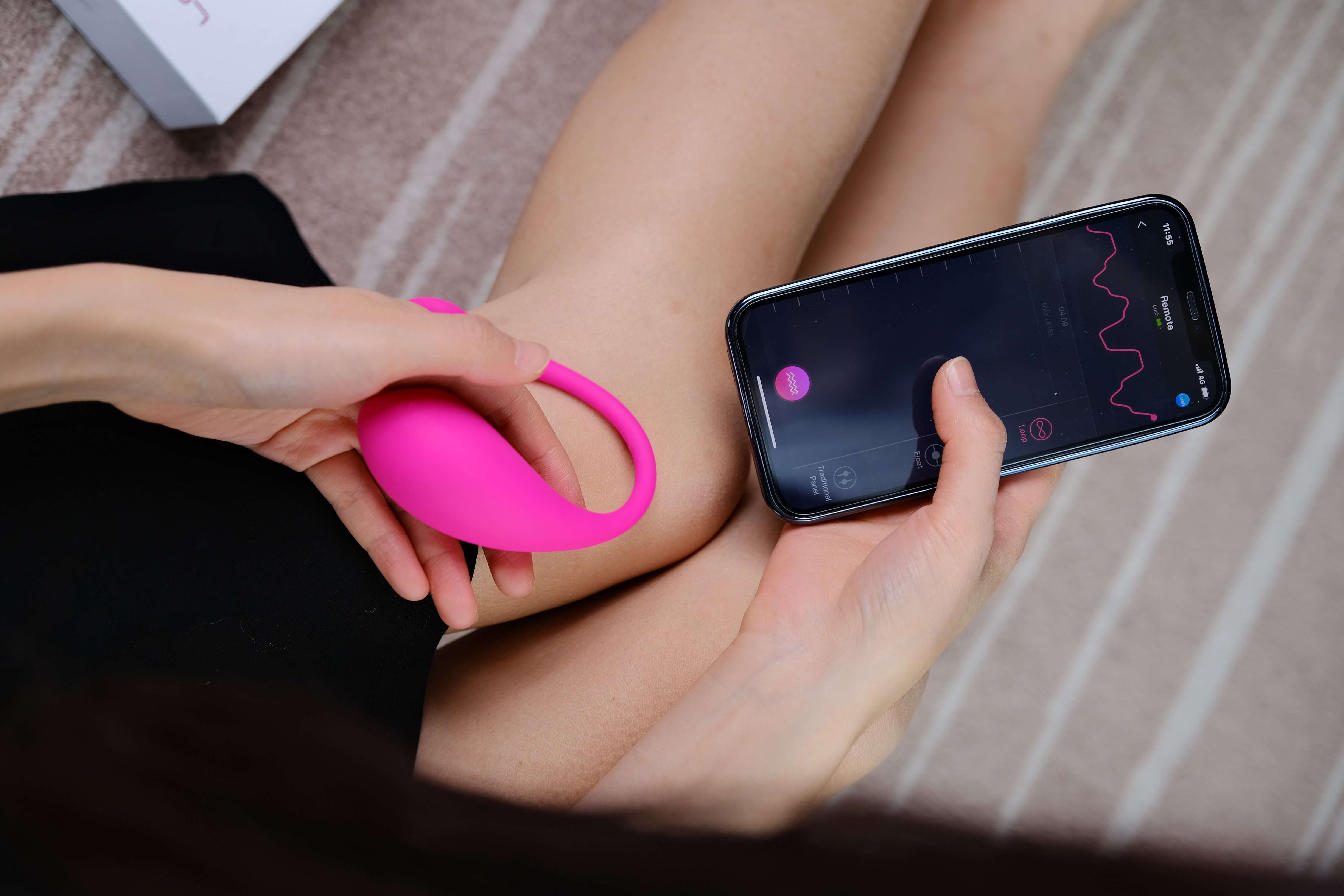 Der leistungsstarke Ei-Vibrator Lush 3 von Lovense - Produktabbildung