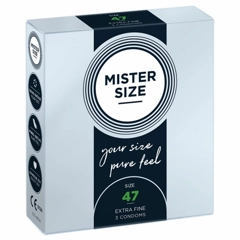 MISTER SIZE 47 mm Kondom 3 Stk. - Produktabbildung - Vibrava Shop