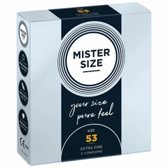MISTER SIZE 53 mm Kondom 3 Stk. - Produktabbildung - Vibrava Shop