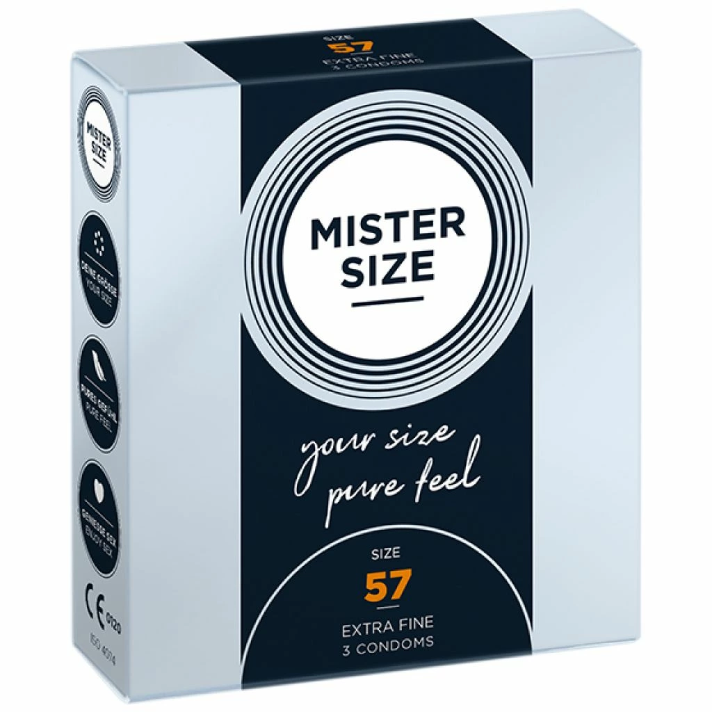 MISTER SIZE 57 mm Kondom 3 Stk. - Produktabbildung - Vibrava Shop