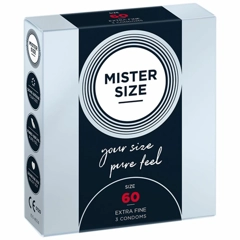 MISTER SIZE 60 mm Kondom 3 Stk. - Produktabbildung - Vibrava Shop