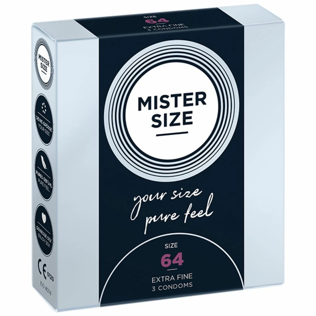 MISTER SIZE 64 mm Kondom 3 Stk. - Produktabbildung - Vibrava Shop
